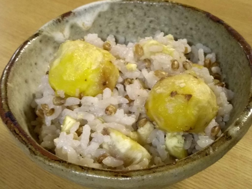 栗ごはん